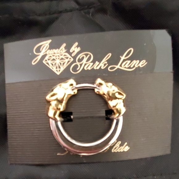 Park Lane Accessories - Gold and silver scarf slide